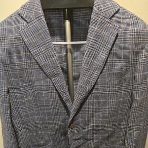 40R Trussardi Wool/Linen Blazer Sport Jacket